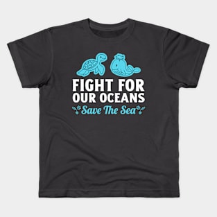 Save The Ocean Climate Change Kids T-Shirt